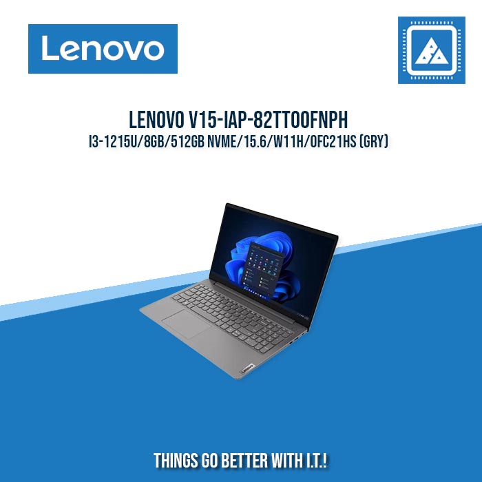 LENOVO V15-IAP-82TT00FNPH I5-1235U/8GB/512GB NVME |  BEST FOR STUDENTS AND FREELANCERS LAPTOP LENOVO V15-IAP-82TT00FNPH I5-1235U/8GB/512GB NVME |  BEST FOR STUDENTS AND FREELANCERS LAPTOP